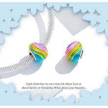 Easter Series Rainbow Color Enamel Egg Charm