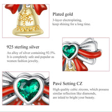 Merry Christmas Jingle Bell Charm