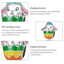Charm Bead Rabbit Easter Egg