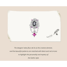 Gothic Fleur-de-lis Bead