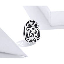 Engraved Vintage Egg Charm