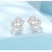 Vintage Dragon Stud Earrings
