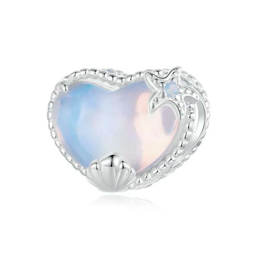 Dreamy Ocean Heart Charm