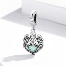 Angel Praying Heart Charm