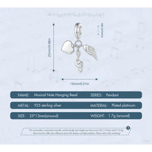 Musical Note Hanging Bead