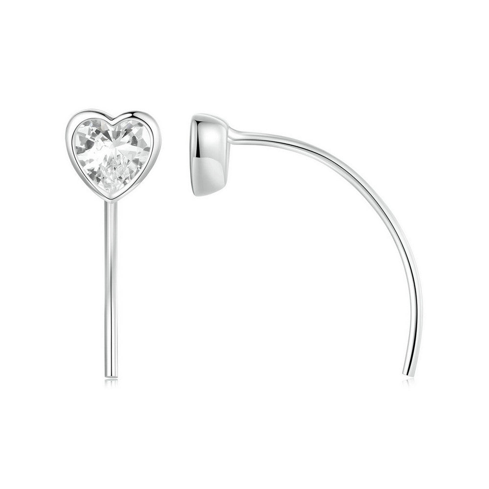 Heart Stud Earrings