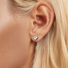 Heart Stud Earrings