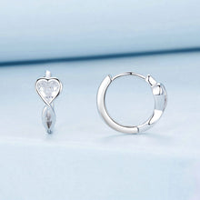 Infinite Love Hoop Earrings