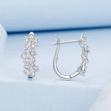 Flower Hoop Earrings