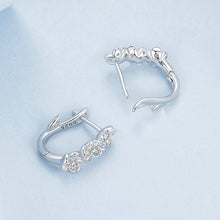 Flower Hoop Earrings