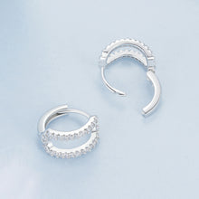 Double-layered Stud Earrings