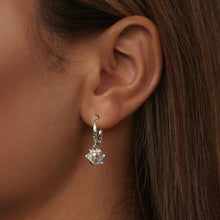 Lotus Drop Dangle Earrings