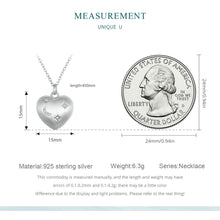 Heart Shape Open-able Necklace 