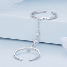 Chain Double Open Ring