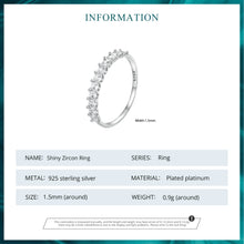 Shiny Zircon Ring Small