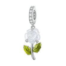 Rose Hanging Bead Charms