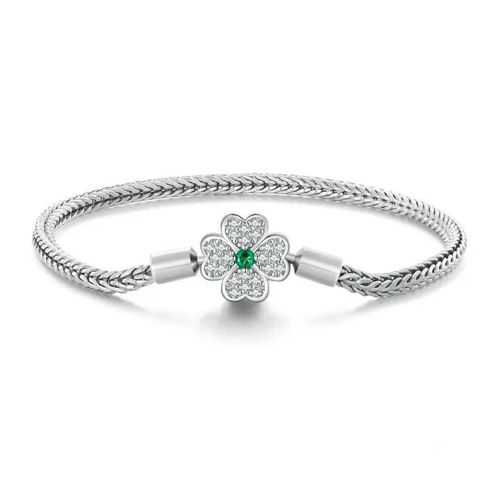 Four-Leaf Clover Bracelet