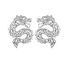 Vintage Dragon Stud Earrings