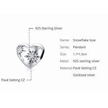 Snowflake Love Charm