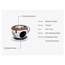 Winter Coffee Charm