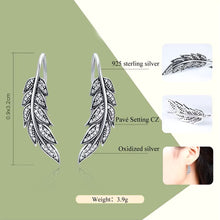 Vintage Feather Wings Earrings