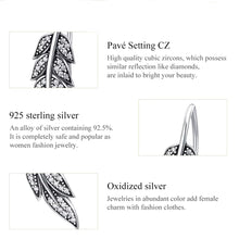 Vintage Feather Wings Earrings