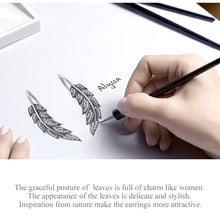 Vintage Feather Wings Earrings