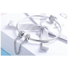 September Round Safety Chain Stopper Charm