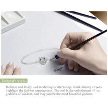 Owl Design Charm Bracelet