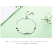 Moon & Stars Adjustable Chain Bracelet