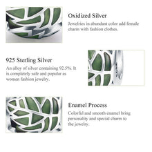 Life Tree Leaves Green Beads