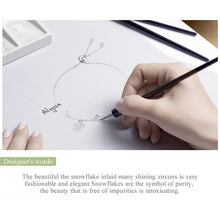 Dancing Snowflake Bracelet