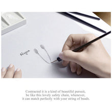 September Round Safety Chain Stopper Charm