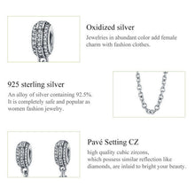 September Round Safety Chain Stopper Charm