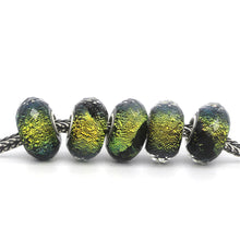 Green Faceted Colorful 1pcs