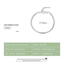 Simple Infinity Love Bracelet