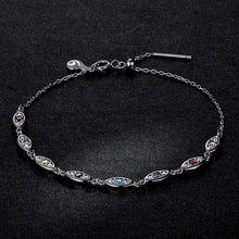 Simple Rainbow Colorful Demon Eye Bracelet