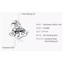 Halloween Witch Hat  Charm