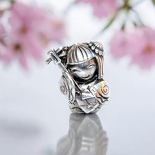 Kokeshi With Shamisen Charm Bead