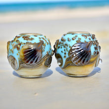 Neptune's Symphony Set of 2 Beads Medium Size