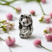 Charm Bead Kokeshi Kitsune