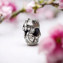 Charm Bead Kokeshi Kitsune