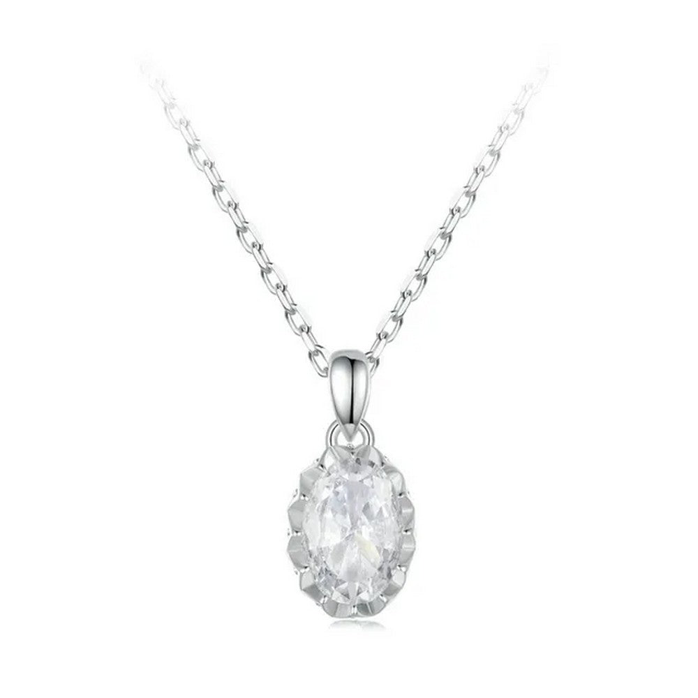 Oval 1 CT Moissanite Necklace