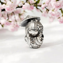 Kokeshi With Umbrella 2 Charm