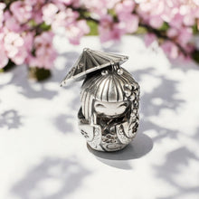 Kokeshi With Umbrella 2 Charm