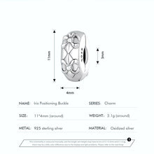 Iris Positioning Buckle Charm