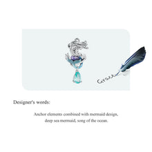 Mermaid Anchor Charm