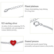 Red Heart Bracelet
