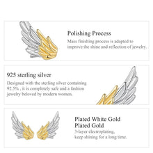 Angel Wing Stud Earrings