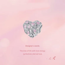 Tree of Life Heart Charm
